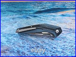 Hand Made Limited Edition No. 302 of 500 Brous Blades Hardwire Folding Knife