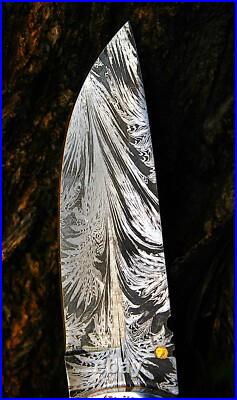 Handmade Feather Damascus steel Liner Lock pocket Folding Outdoor Hunting knife
