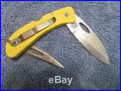 Handmade Knife. David Boye Mariner Lockback Unused. Excellent