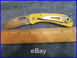 Handmade Knife. David Boye Mariner Lockback Unused. Excellent