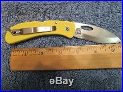 Handmade Knife. David Boye Mariner Lockback Unused. Excellent