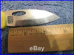 Handmade Knife. David Boye Mariner Lockback Unused. Excellent