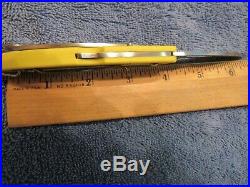 Handmade Knife. David Boye Mariner Lockback Unused. Excellent