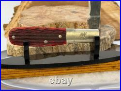 Handmade ZWILLING J. A. HENCKELS 1 Blade Knife Swell End Jigged Bone-2549.25