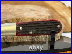 Handmade ZWILLING J. A. HENCKELS HK 1 B 1 Blade Knife Jigged Bone-2548.25
