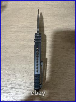 Heretic Pariah Manual Drop Point DLC MagnaCut Blade Tactical BNIB Rare EDC