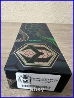 Heretic Pariah Manual Drop Point DLC MagnaCut Blade Tactical BNIB Rare EDC