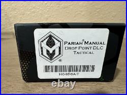 Heretic Pariah Manual Drop Point DLC MagnaCut Blade Tactical BNIB Rare EDC