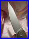 Herman Ishtar Milled Titanium Folding Knife Magnacut Blade Polish Folder