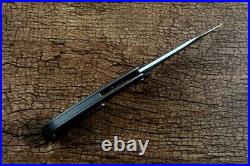 High-End Clip Point Folding Knife Pocket Hunting Survival S110V Steel Titanium S