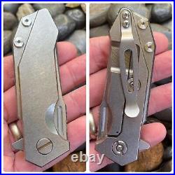 Hinderer Knives RHK Half Track Full Titanium Pocket Knife S35VN ClipPoint Blade