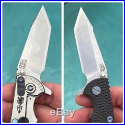 Hinderer Knives & Steel Flame Special Edition XM-18 Harpoon Tanto Pocketknife
