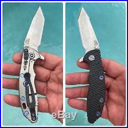 Hinderer Knives & Steel Flame Special Edition XM-18 Harpoon Tanto Pocketknife