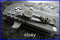 Hinderer Rick Hinderer Steel Flame Clip &. 45ACP Lockbar XM-18 XM-24 Eklipse