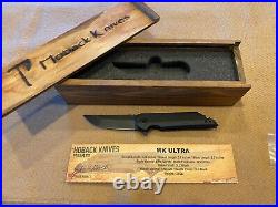 Hoback knives MK ULTRA DLC Black