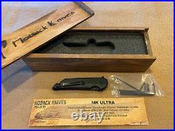 Hoback knives MK ULTRA DLC Black