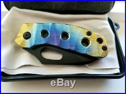 Homer Knife # 185 Custom Handmade Titanium VG10 Like Strider Hinderer Chaves