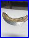Horn handle folding knife
