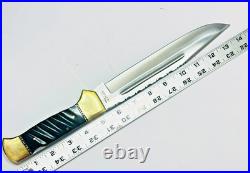Impact Custom Made Knives 14 Folding Blade Bowie Pocket Knife RARE Pocketknife