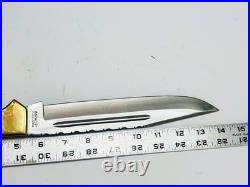 Impact Custom Made Knives 14 Folding Blade Bowie Pocket Knife RARE Pocketknife
