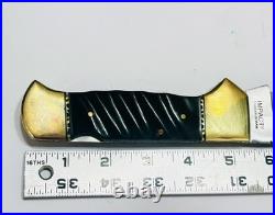 Impact Custom Made Knives 14 Folding Blade Bowie Pocket Knife RARE Pocketknife Impact Custom Made Knives 14 Folding Blade Bowie Pocket Knife RARE Pocketknife