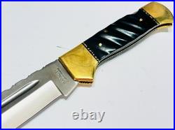 Impact Custom Made Knives 14 Folding Blade Bowie Pocket Knife RARE Pocketknife Impact Custom Made Knives 14 Folding Blade Bowie Pocket Knife RARE Pocketknife