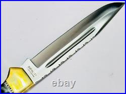 Impact Custom Made Knives 14 Folding Blade Bowie Pocket Knife RARE Pocketknife