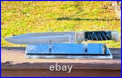 Impact Custom Made Knives 14 Folding Blade Bowie Pocket Knife RARE Pocketknife Impact Custom Made Knives 14 Folding Blade Bowie Pocket Knife RARE Pocketknife