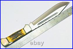 Impact Cutlery Custom Made Folding Single Bladed Knife 9 Long Blade Rare Knives