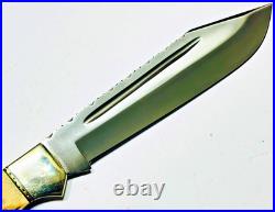 Impact Cutlery Custom Made Folding Single Bladed Knife 9 Long Blade Rare Knives