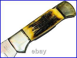 Impact Cutlery Custom Made Folding Single Bladed Knife 9 Long Blade Rare Knives