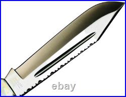 Impact Cutlery Custom Made Folding Single Bladed Knife 9 Long Blade Rare Knives