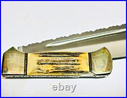 Impact Cutlery Custom Made Folding Single Bladed Knife 9 Long Blade Rare Knives Impact Cutlery Custom Made Folding Single Bladed Knife 9 Long Blade Rare Knives