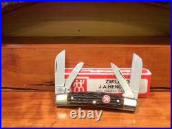 J. A. Henckels HK 1-HBN 4 Blade Congress Bone Knife Made In Germany/Box