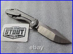 JB Stout Knife & Tool, Jason Stout Custom Lateralus, Chisel Grind, Overbuilt