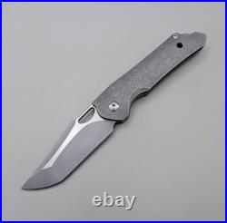 JK Design Julian Klein Custom Outpost Knife USA Custom Magnacut Titanium