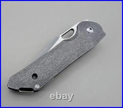 JK Design Julian Klein Custom Outpost Knife USA Custom Magnacut Titanium
