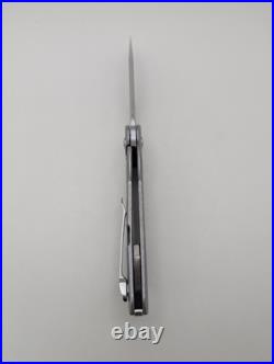 JK Design Julian Klein Custom Outpost Knife USA Custom Magnacut Titanium