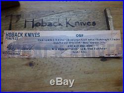 Jake Hoback Knives Dealer Exclusive OSF Open Source Folder S35VN Black Fallout