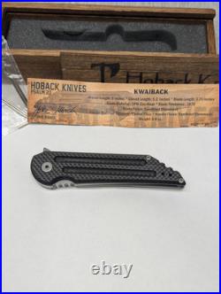 Jake Hoback Kwaiback Carbon Fiber Cru-Wear Steel