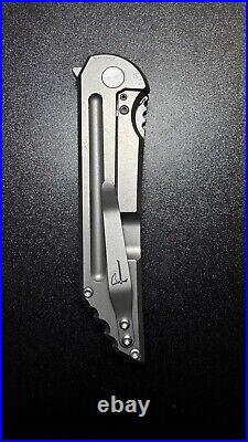 Jake Hoback Kwaiback MK6, M390 Blade Steel, Full Titanium Handles