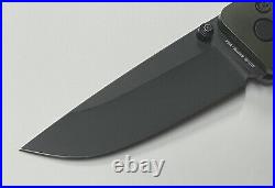 James Brand Clovis Custom Button Lock #049 DLC Blade, Ti Handle. Discontinued