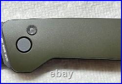 James Brand Clovis Custom Button Lock #049 DLC Blade, Ti Handle. Discontinued