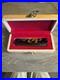 Japanese hand crafted pocket knife with a traditional dragon design and box