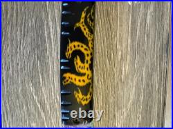 Japanese hand crafted pocket knife with a traditional dragon design and box