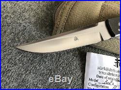 Jason Clark Custom Flipper Folding Knife Milled Titanium With Satin CTS-XHP Blade