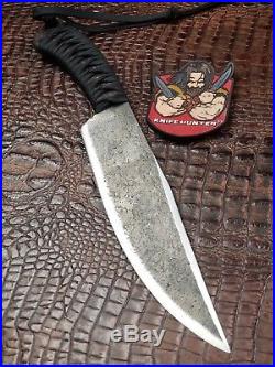 Jason Knight Custom Handmade Fixed Blade Forged in Fire