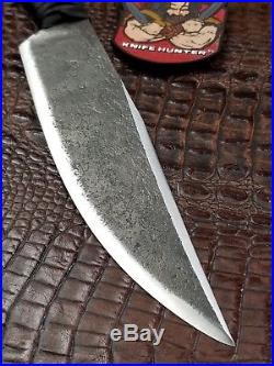 Jason Knight Custom Handmade Fixed Blade Forged in Fire