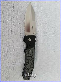 Jeff Hall Custom Folding Knife Very Rare maker. One of the 1st Tactical Blades