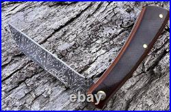 Jeff Pearce Custom Chad Nichols Damascus Talon Westinghouse Red Linen Micarta